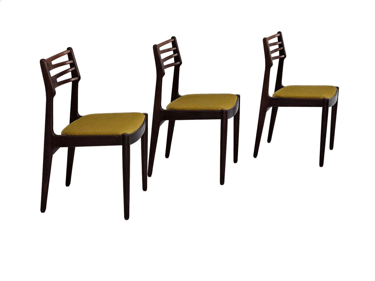 3 Chairs 101 by Johannes Andersen for Vamo Sønderborg, 1970s 17