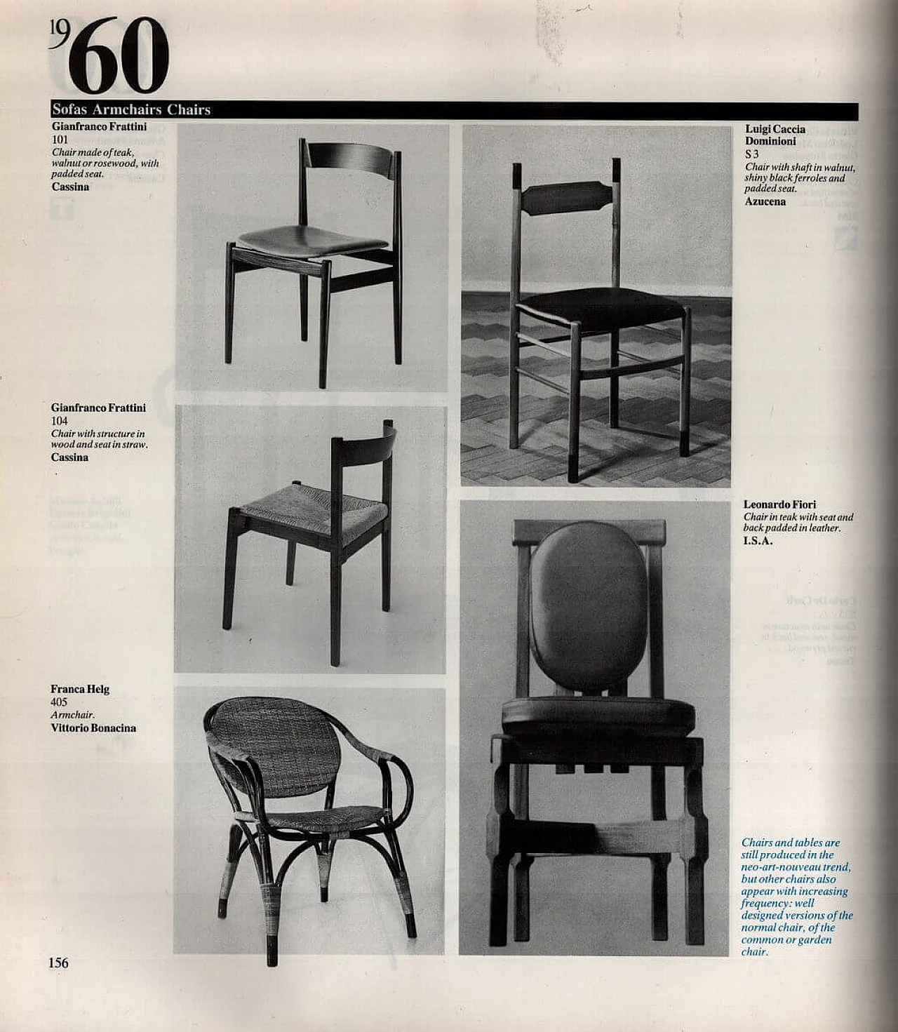 6 Chairs 101 by Gianfranco Frattini for Cassina, 1960s 30