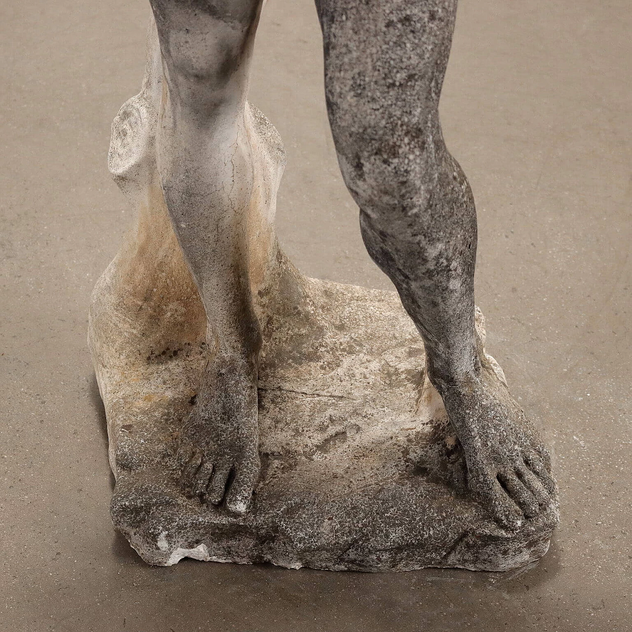 Statua da giardino in graniglia raffigurante David di Michelangelo 6