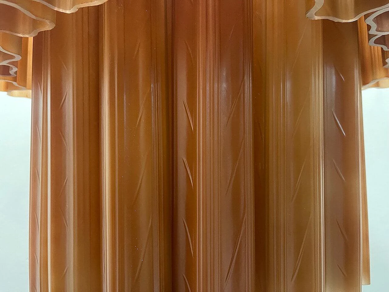 Glass Tronchi chandelier, 1980s 6