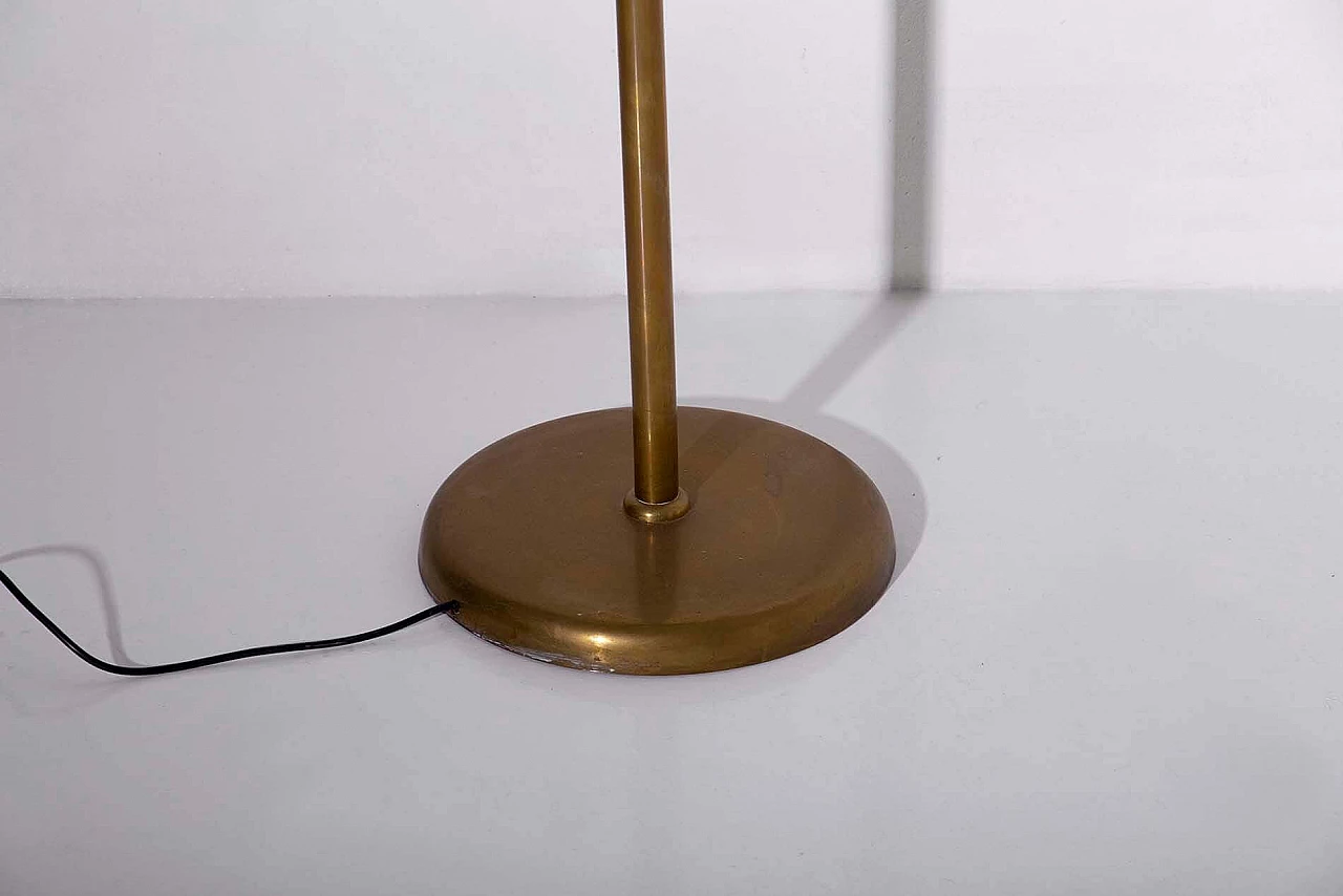 LTE1 floor lamp in brass by Luigi Caccia Dominioni for Azucena, 1950s 4