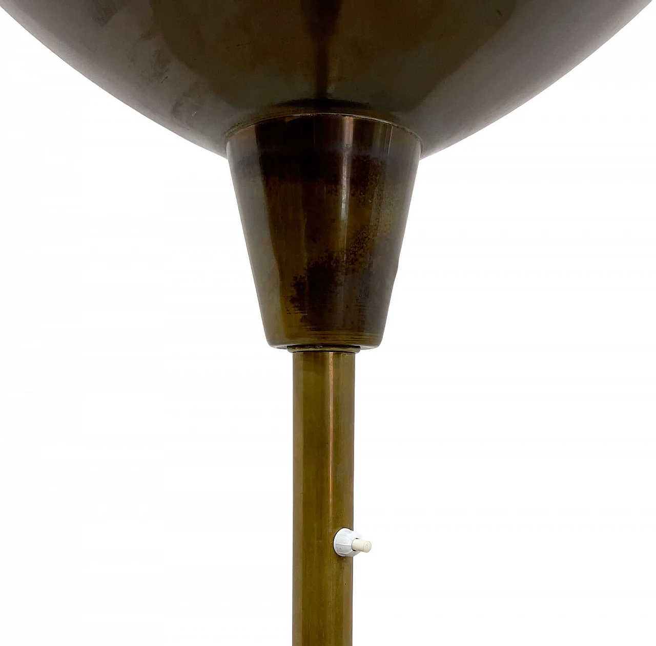 LTE1 floor lamp in brass by Luigi Caccia Dominioni for Azucena, 1950s 5