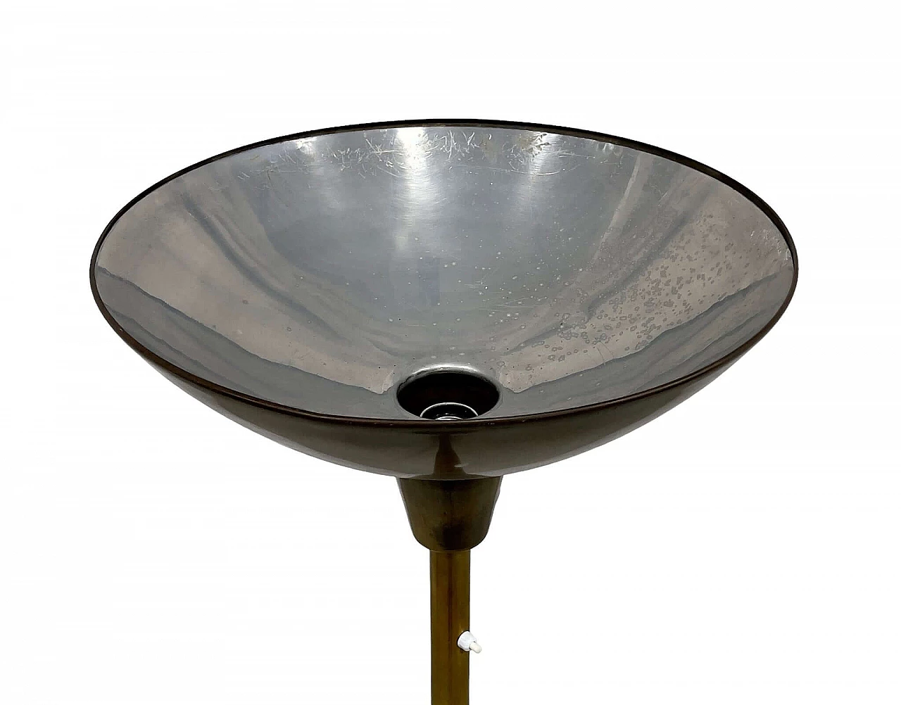 LTE1 floor lamp in brass by Luigi Caccia Dominioni for Azucena, 1950s 6