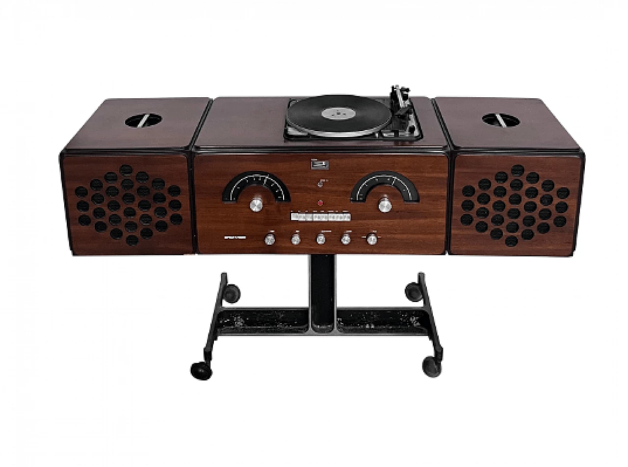 Radio giradischi Brionvega RR126 dei fratelli Castiglioni, anni '60 1