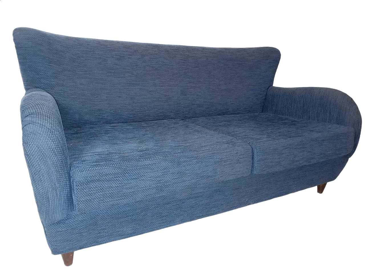 Sofa with cotton cover, 1950s 7