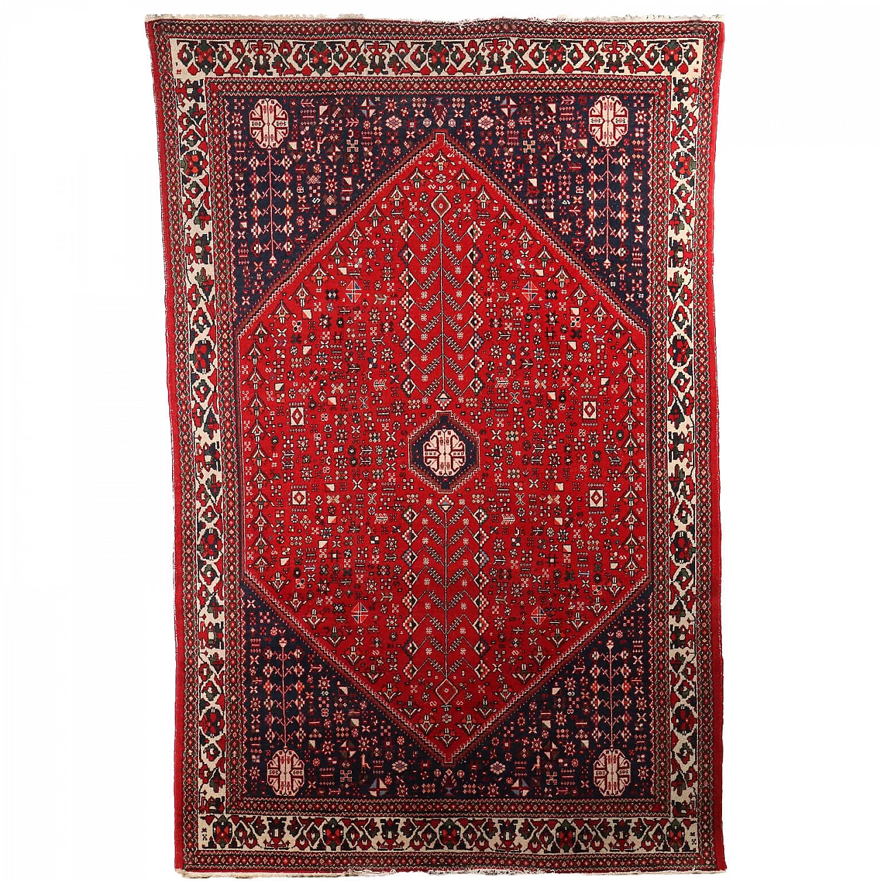 Iranian cotton and wool Kaskay rug 1