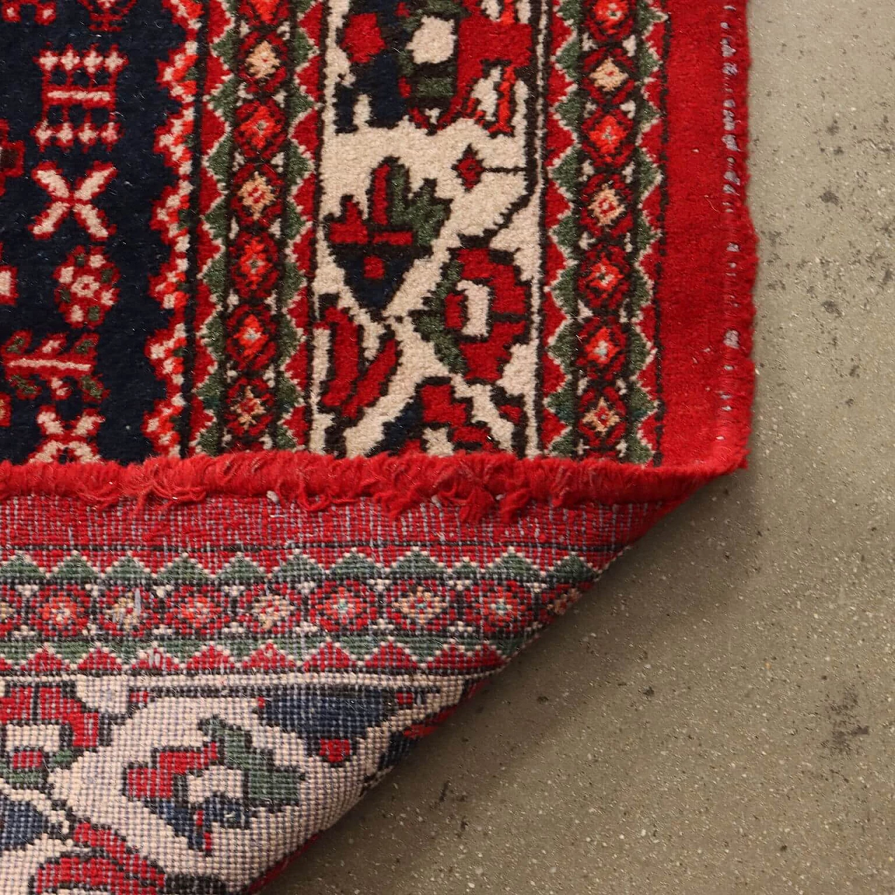 Iranian cotton and wool Kaskay rug 8