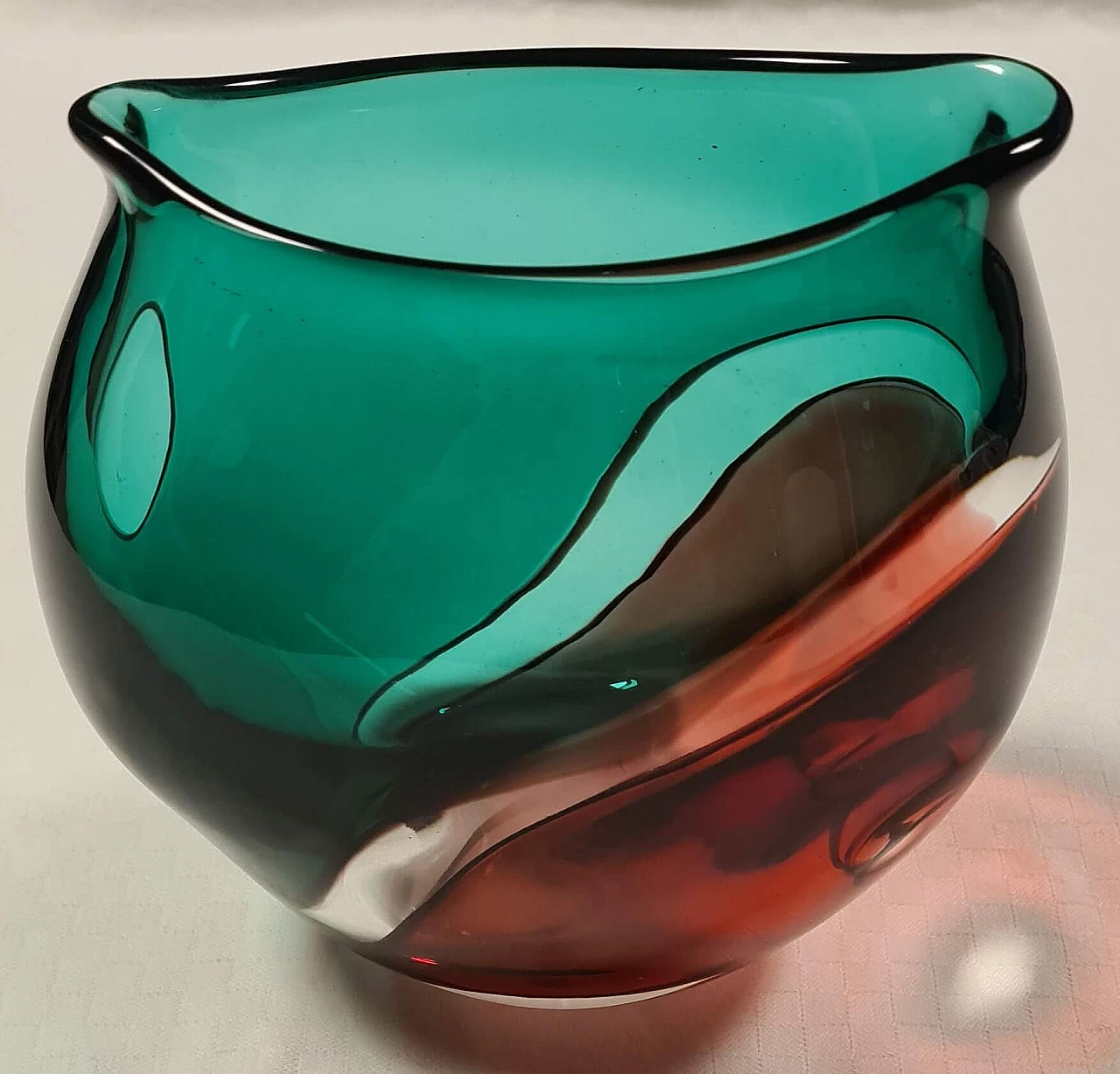 Vaso Carnevale di Archimede Seguso, anni '80 1