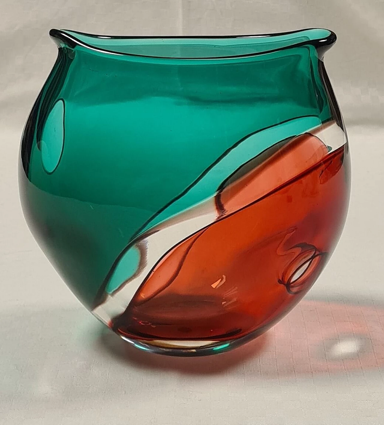 Vaso Carnevale di Archimede Seguso, anni '80 2