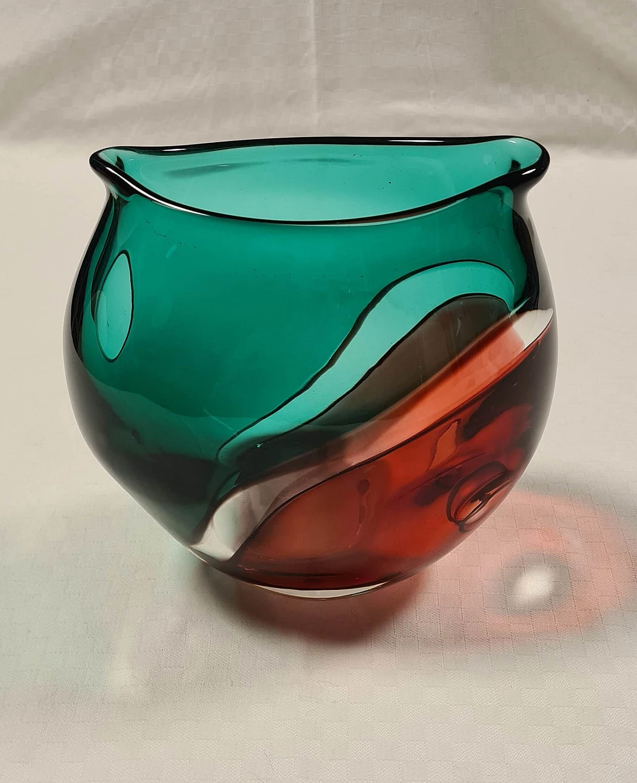 Carnevale vase by Archimede Seguso, 1980s 3