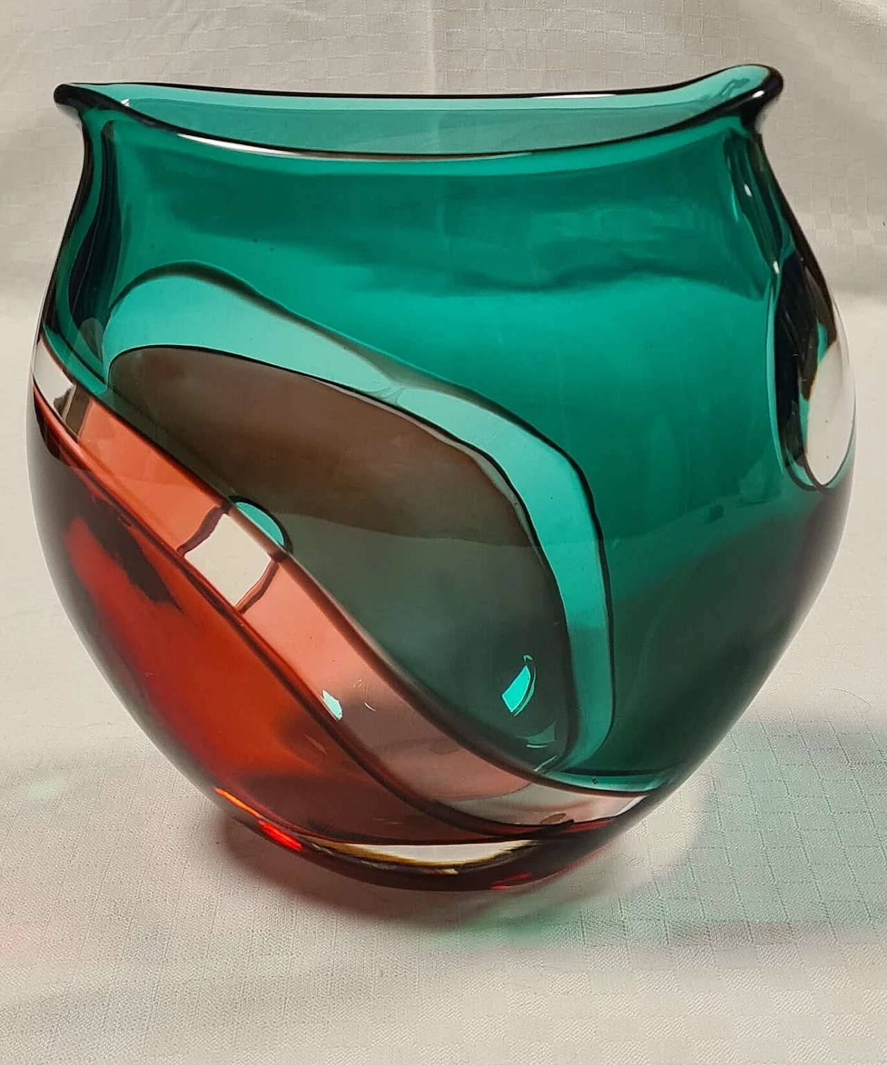 Carnevale vase by Archimede Seguso, 1980s 7