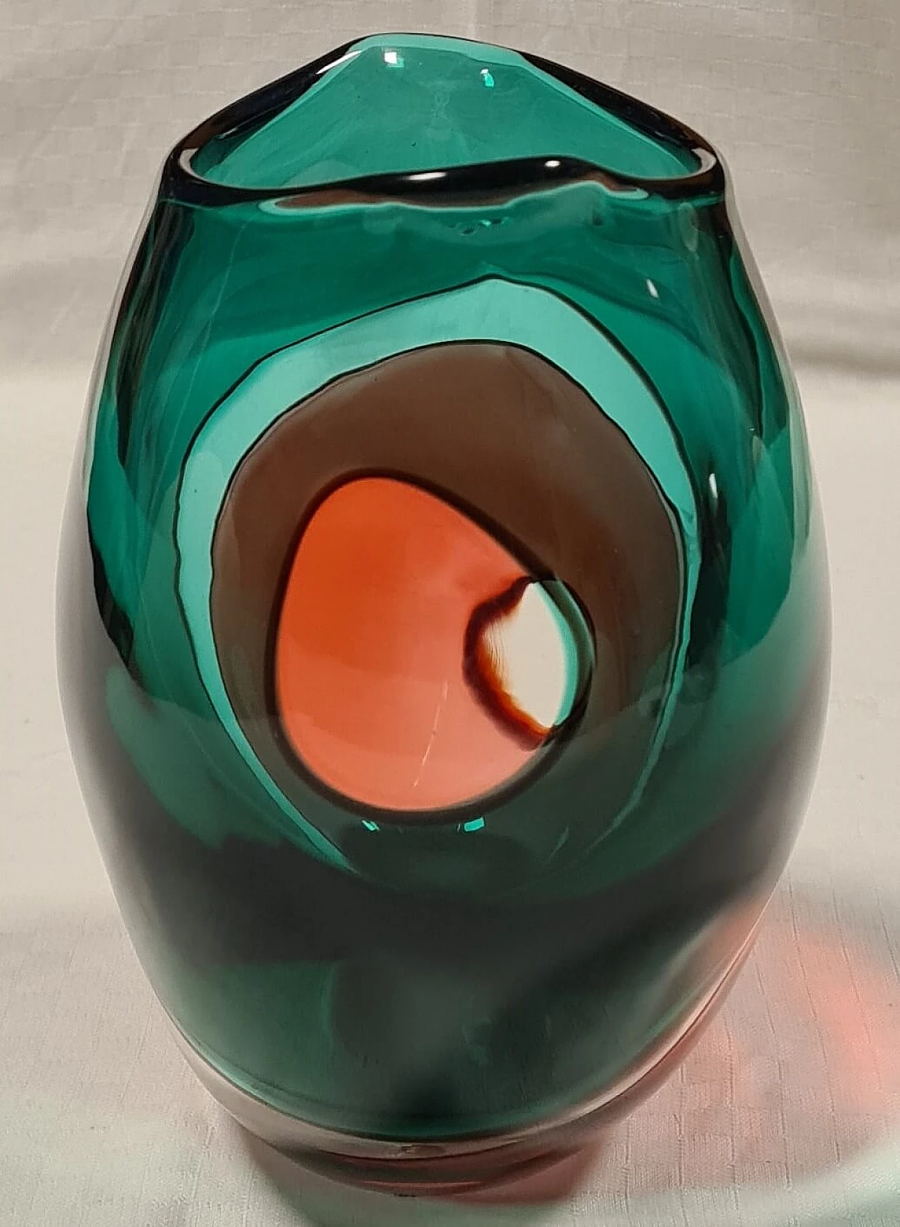 Carnevale vase by Archimede Seguso, 1980s 8