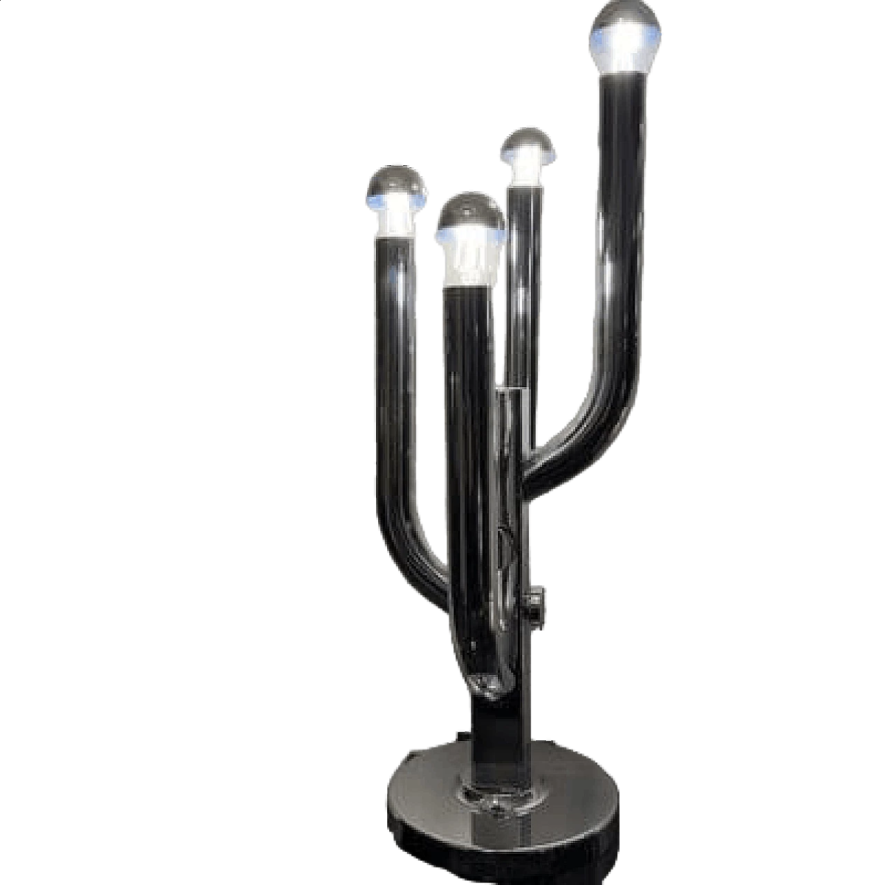 Lampada da tavolo in metallo, anni '70 6