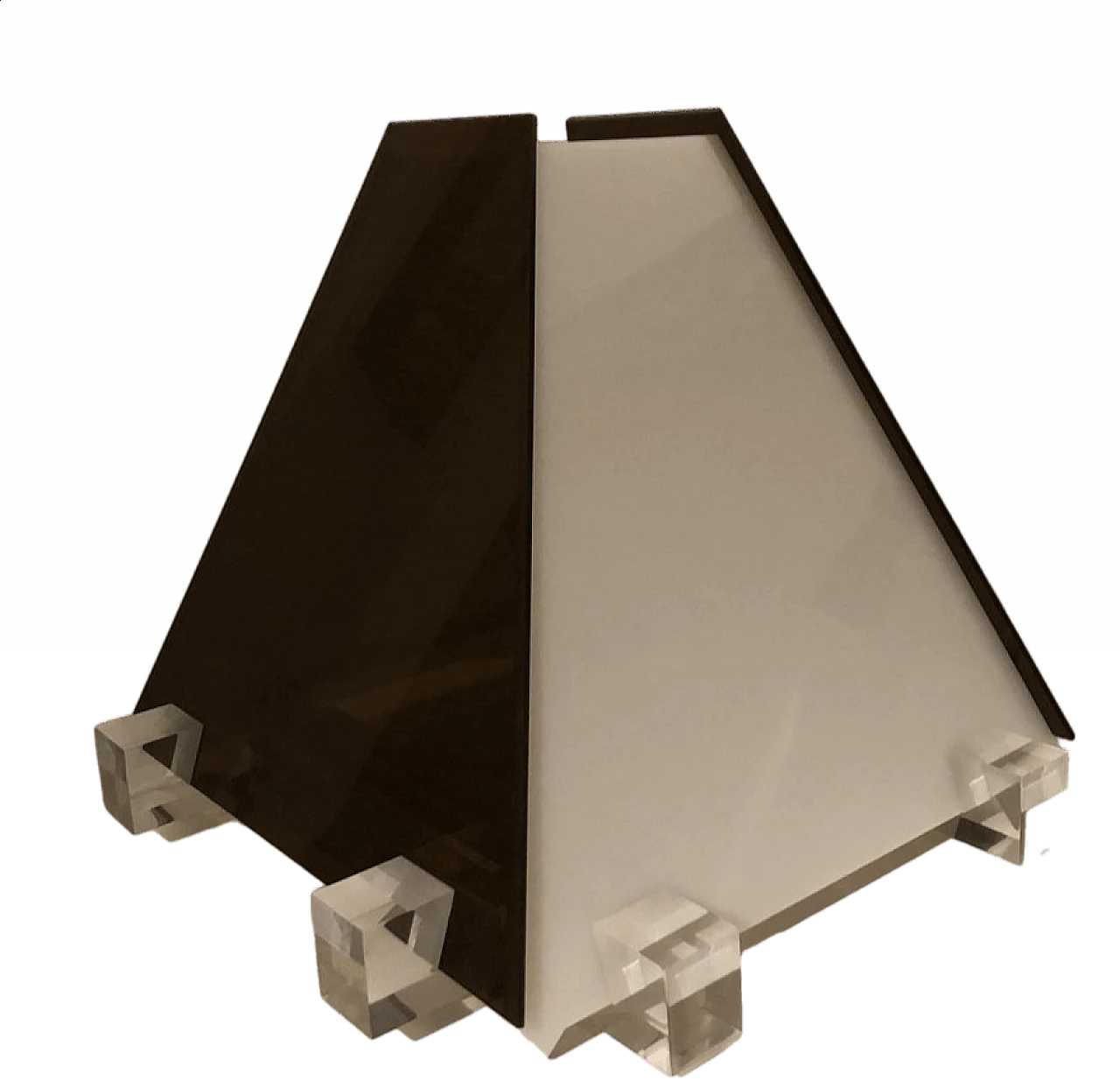 Lampada da tavolo in acrilico, anni '70 11