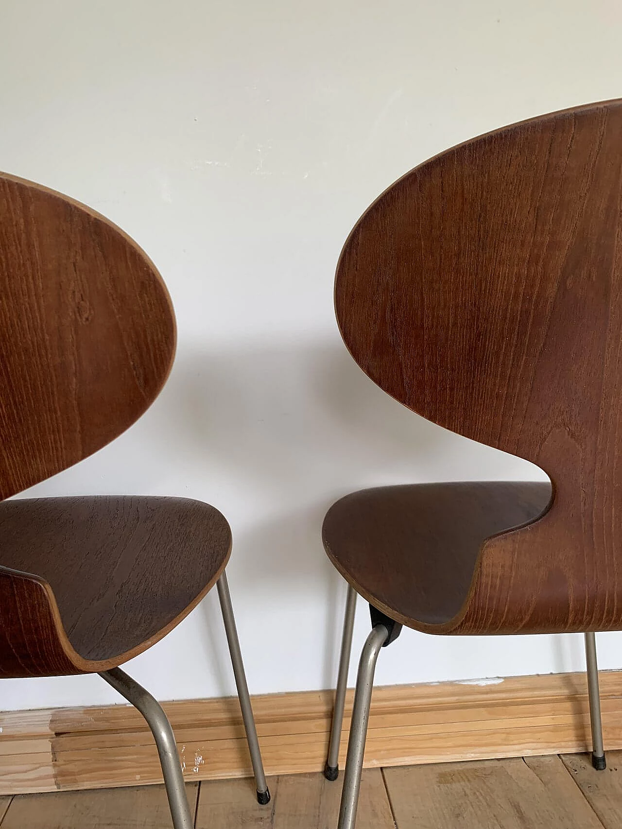 4 Sedie ANT 3101 di Arne Jacobsen per Fritz Hansen, 1971 11