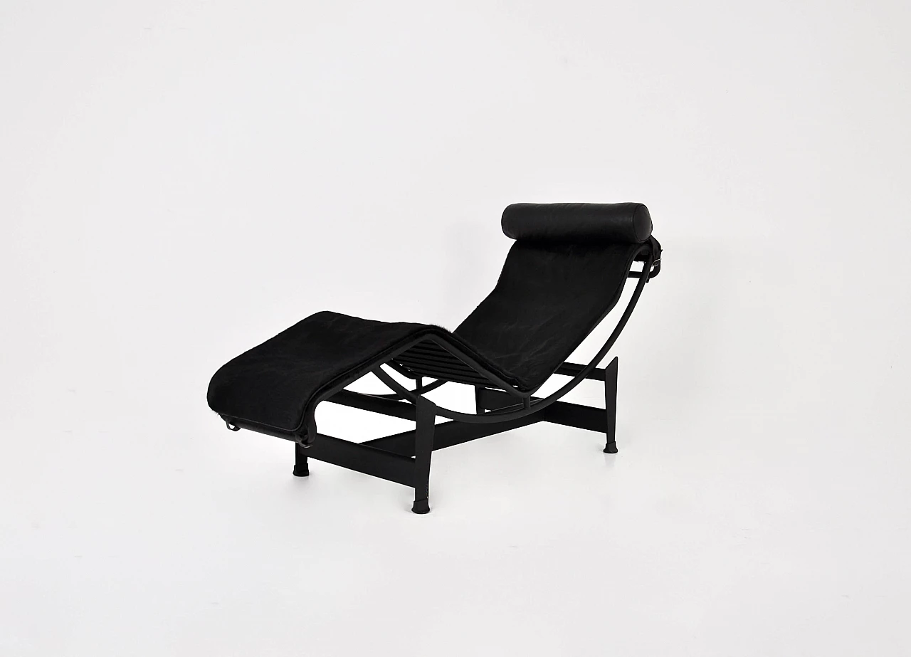 LC4 lounge armchair by Le Corbusier for Cassina, 1984 1