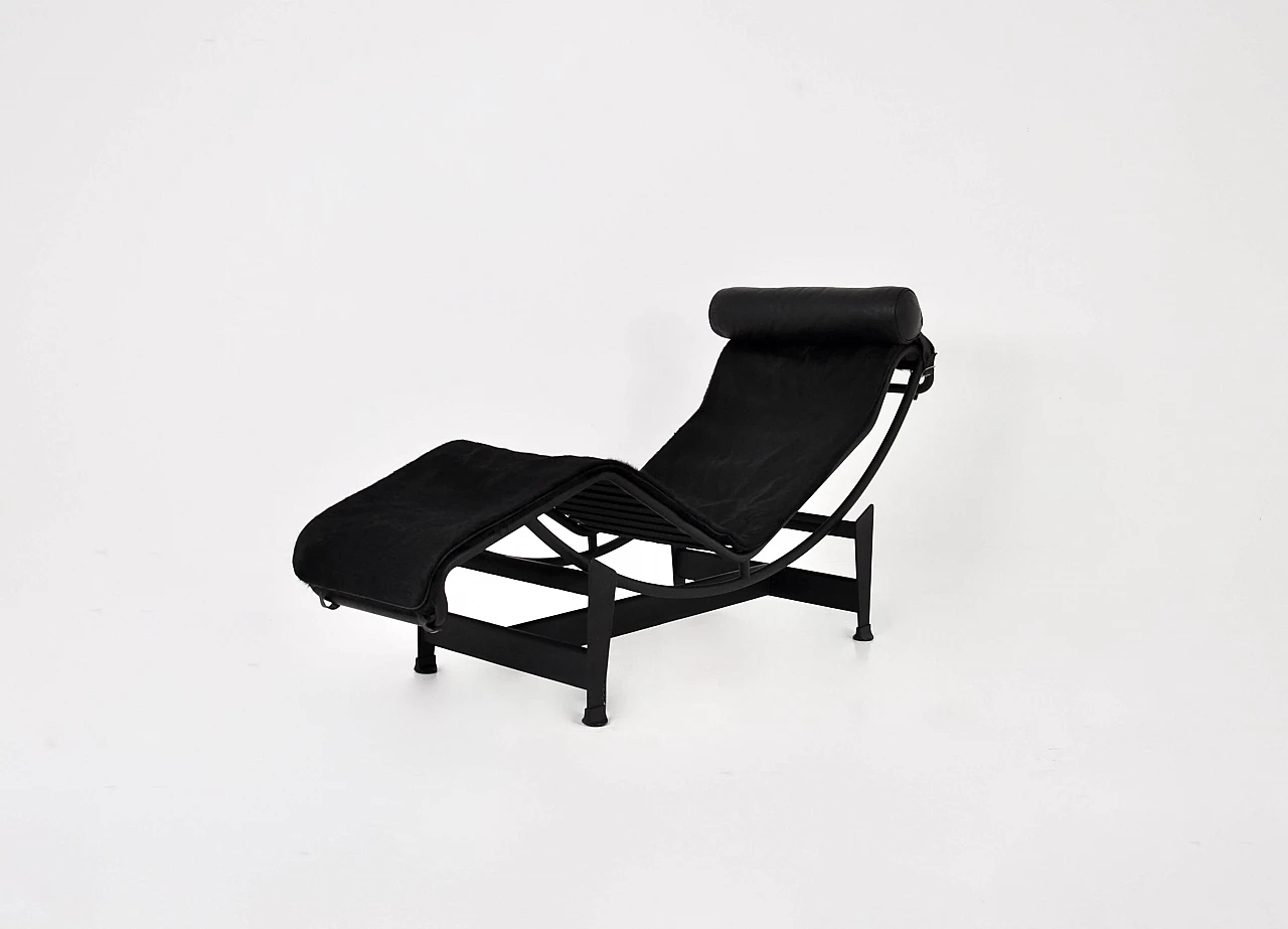 Poltrona lounge LC4 di Le Corbusier per Cassina, 1984 1