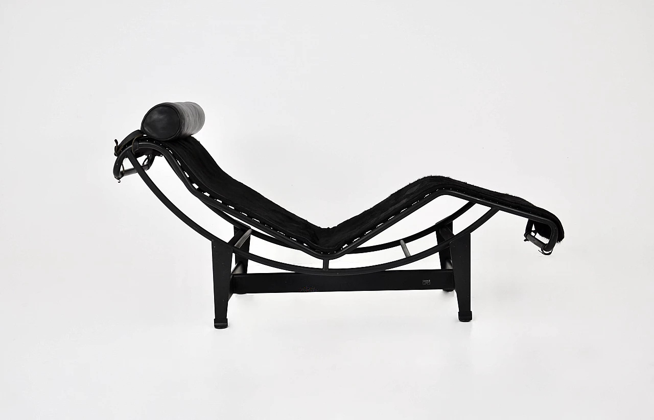LC4 lounge armchair by Le Corbusier for Cassina, 1984 4