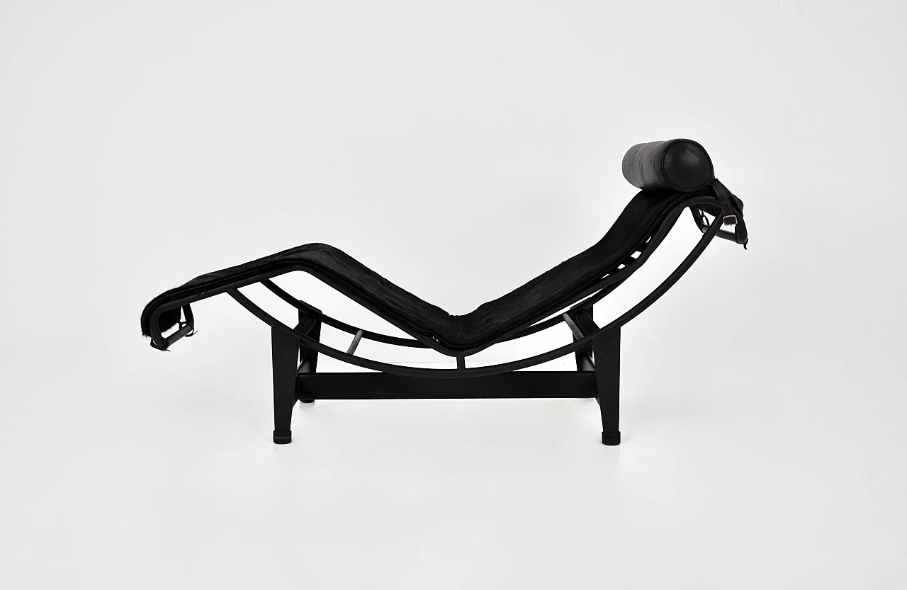 LC4 lounge armchair by Le Corbusier for Cassina, 1984 5