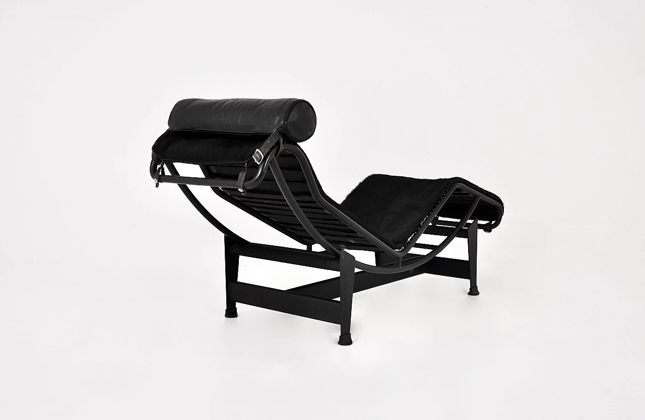 Poltrona lounge LC4 di Le Corbusier per Cassina, 1984 6