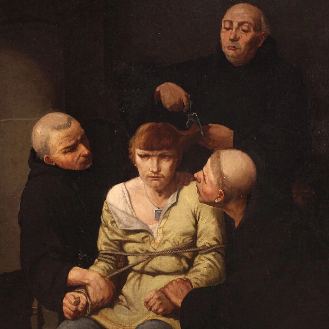 L'ultimo dei Merovingi, olio su tela, seconda metà '800 4