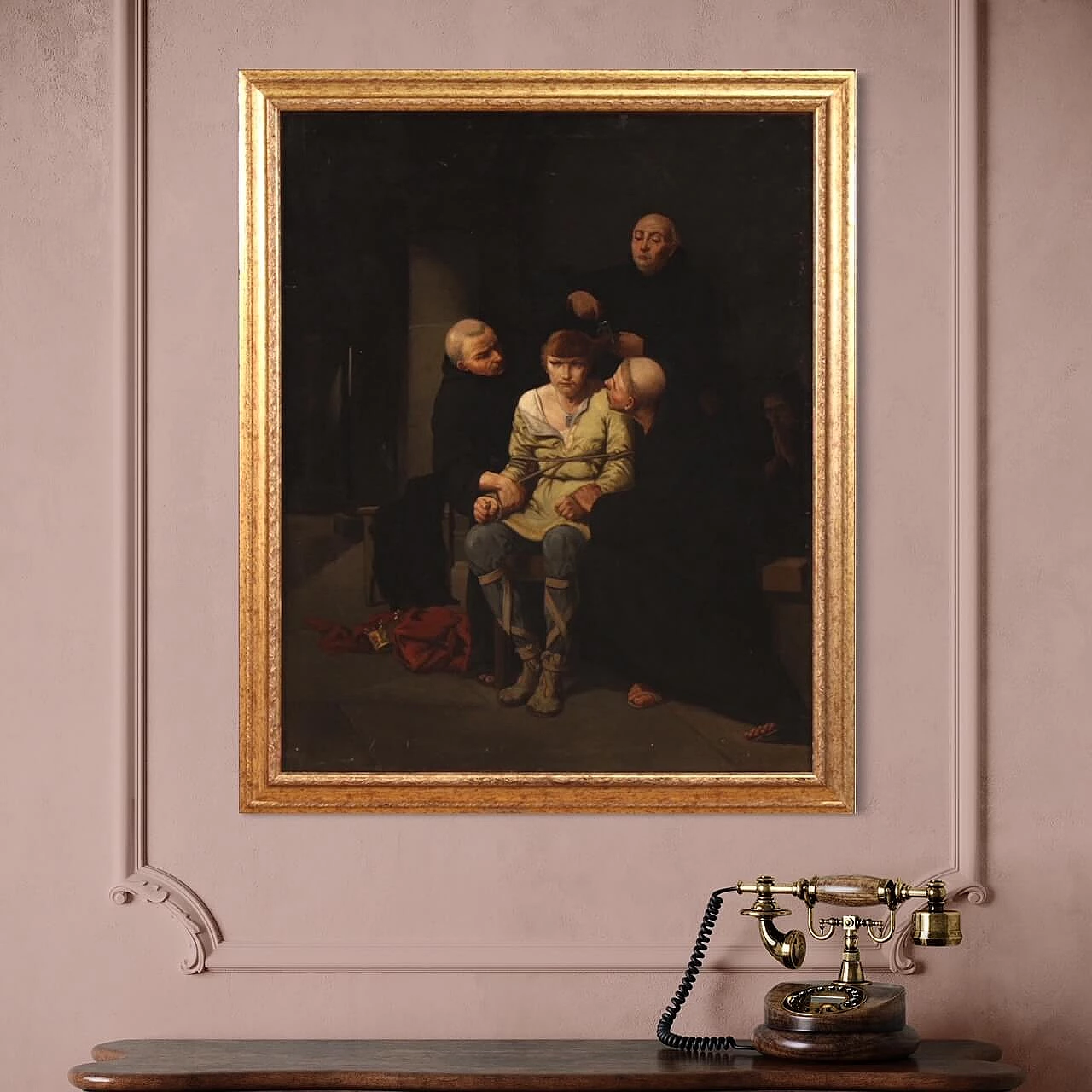 L'ultimo dei Merovingi, olio su tela, seconda metà '800 6