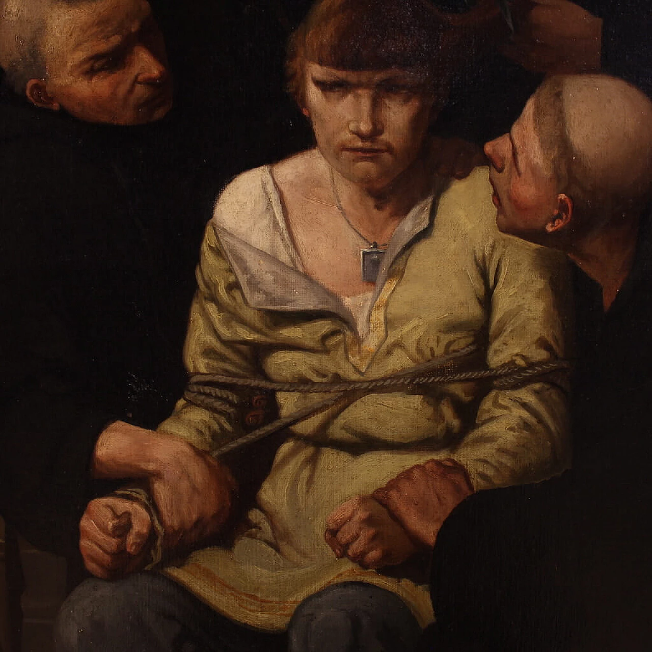 L'ultimo dei Merovingi, olio su tela, seconda metà '800 12