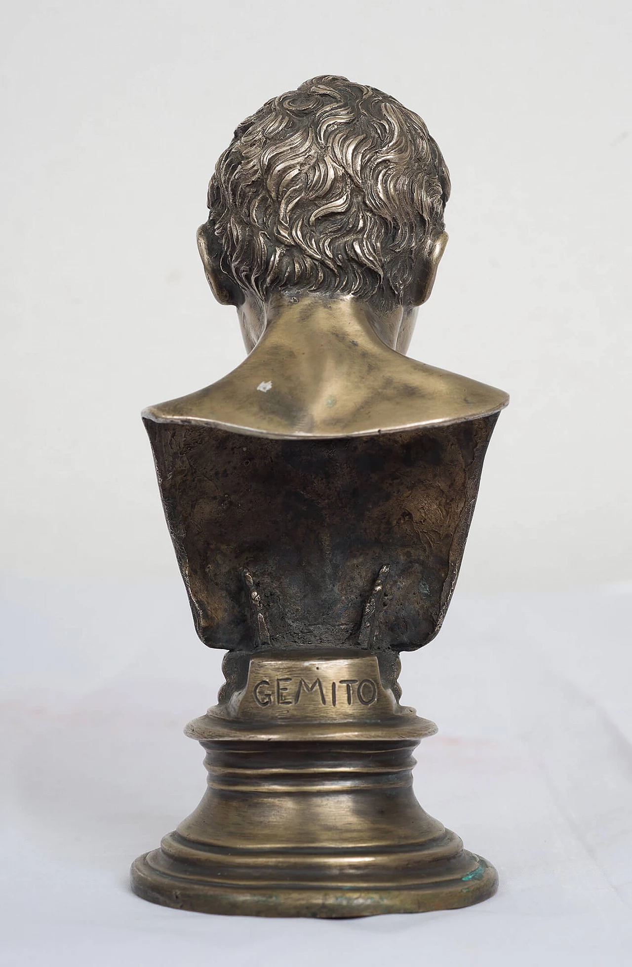 Coppia di sculture in argento massiccio di Gemito per Galleria di Chiurazzi, inizio '900 7