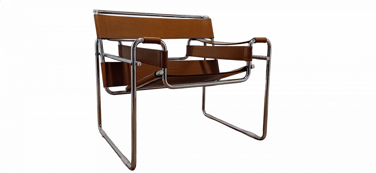Wassily B3 armchair by Marcel Breuer for Matteograssi 1880, 1988 25