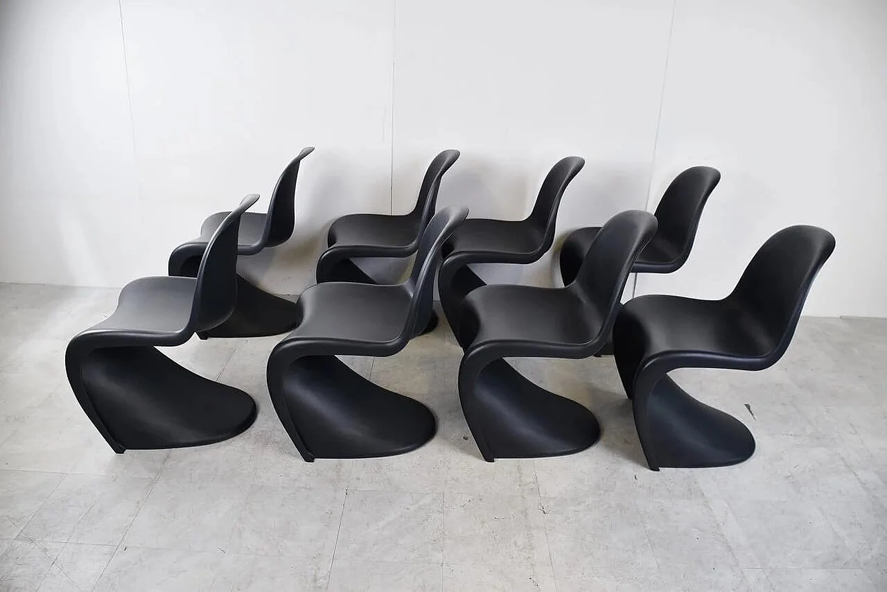 4 Sedie Panton Chair S in polipropilene di Verner Panton per Vitra 3