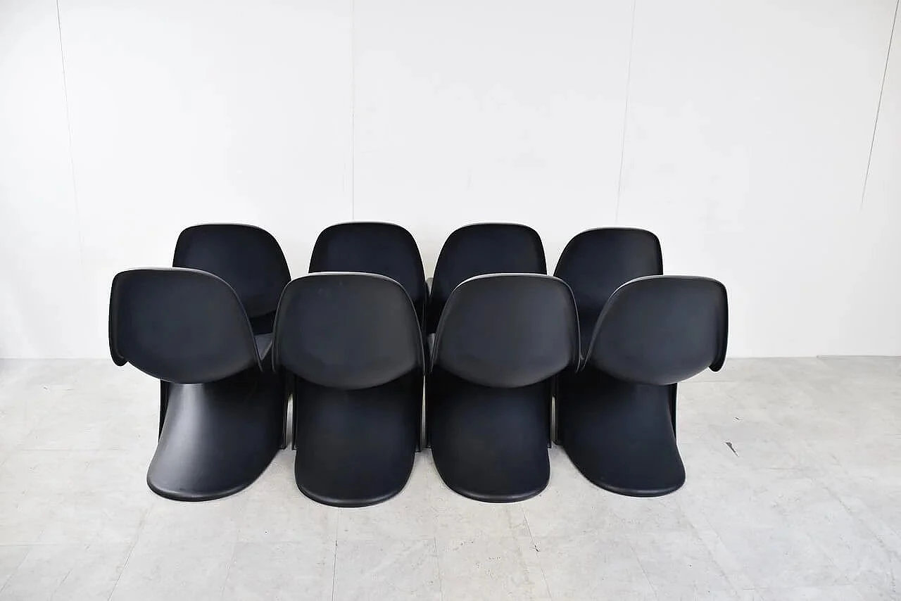 4 Sedie Panton Chair S in polipropilene di Verner Panton per Vitra 5