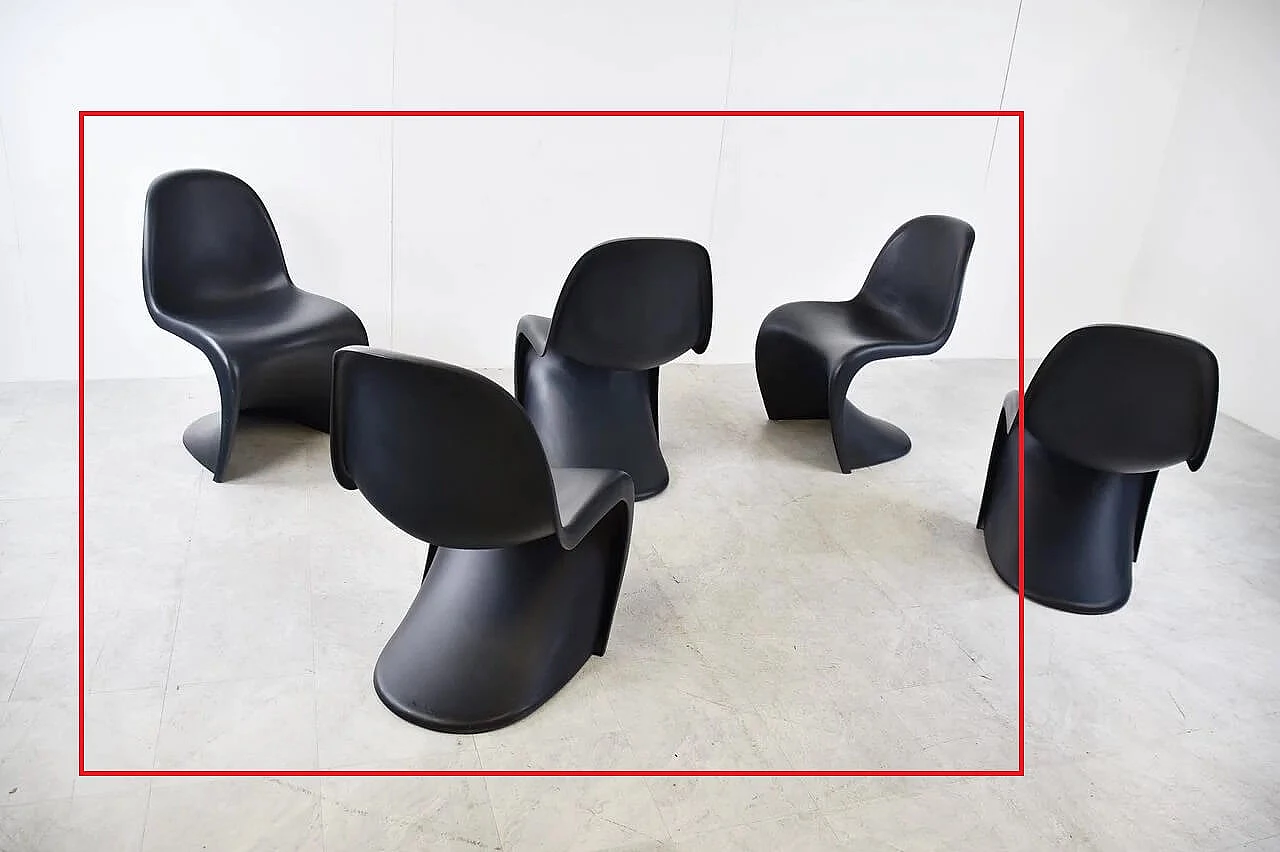 4 Panton Chair S in polypropylene by Verner Panton for Vitra 11