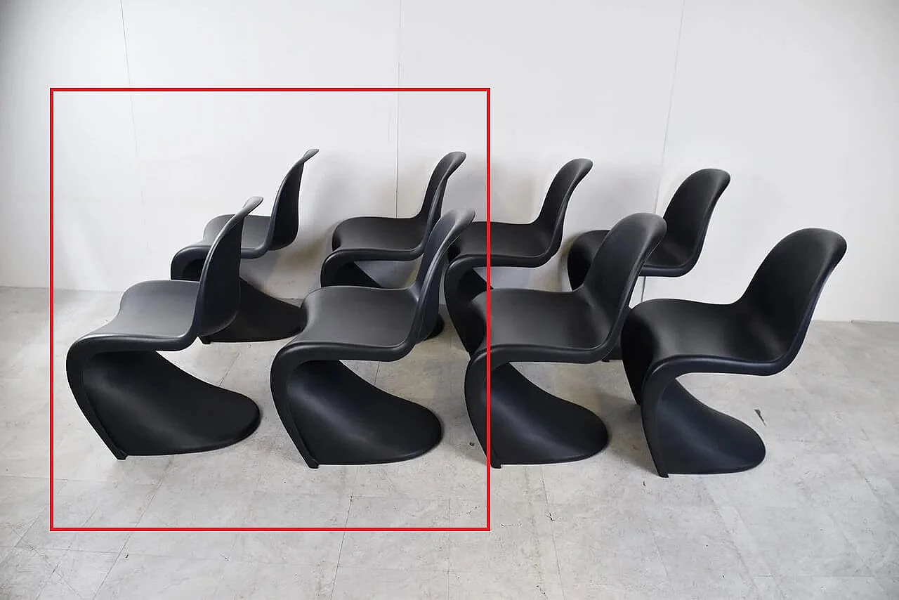 4 Panton Chair S in polypropylene by Verner Panton for Vitra 13