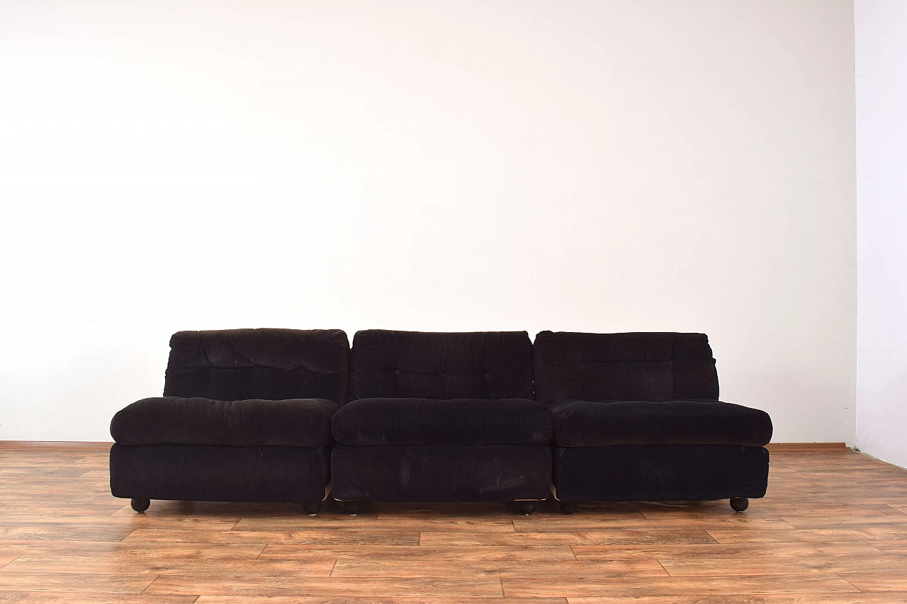 3 Amanta armchairs by Mario Bellini for C&B Italia, 1960s 3