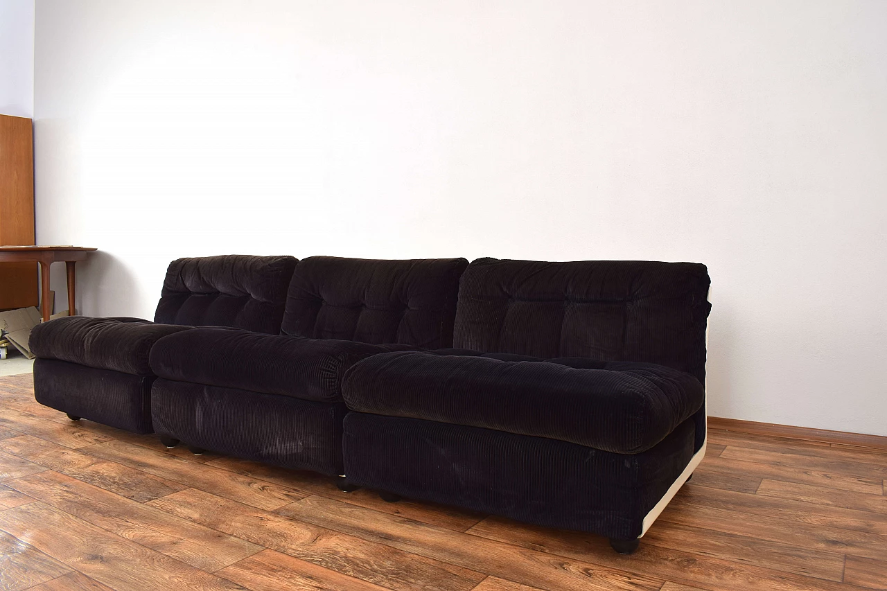3 Amanta armchairs by Mario Bellini for C&B Italia, 1960s 5