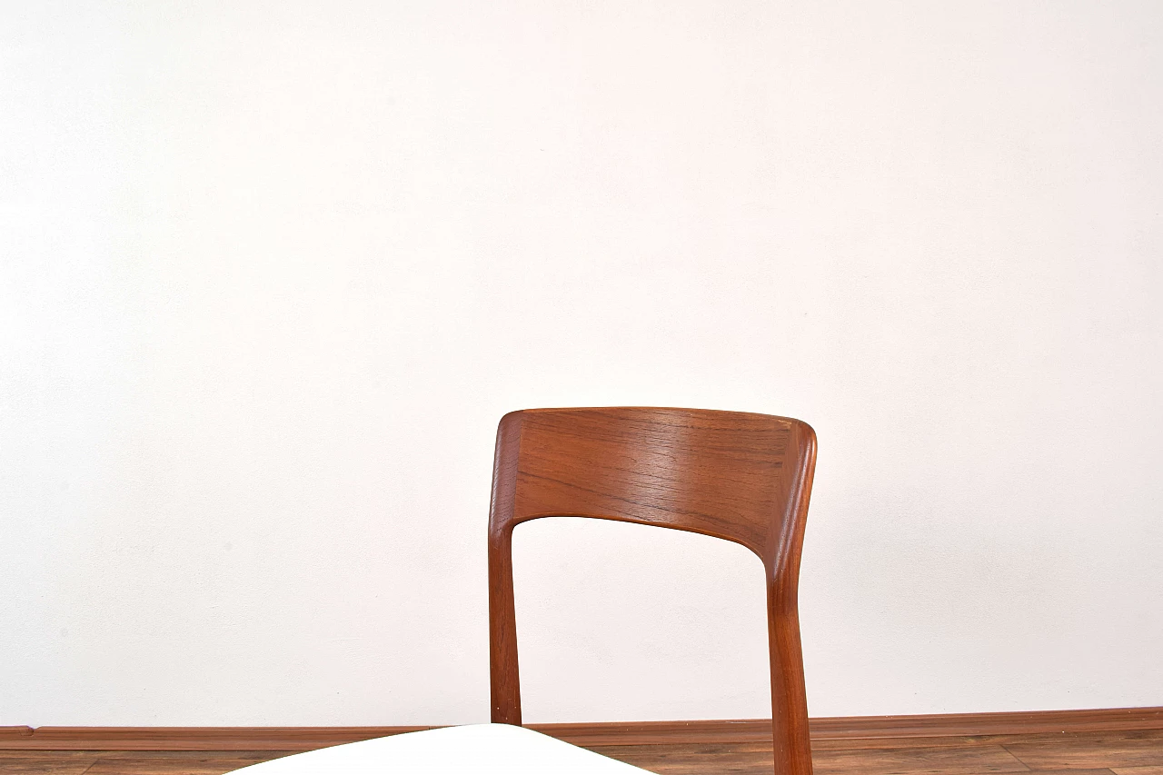 4 Danish teak chairs 26 by Henning Kjærnulf for Korup Stolefabrik, 1960s 9