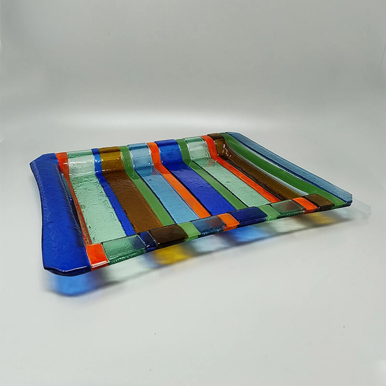 Murano glass tray by Dogi, 1960s 3