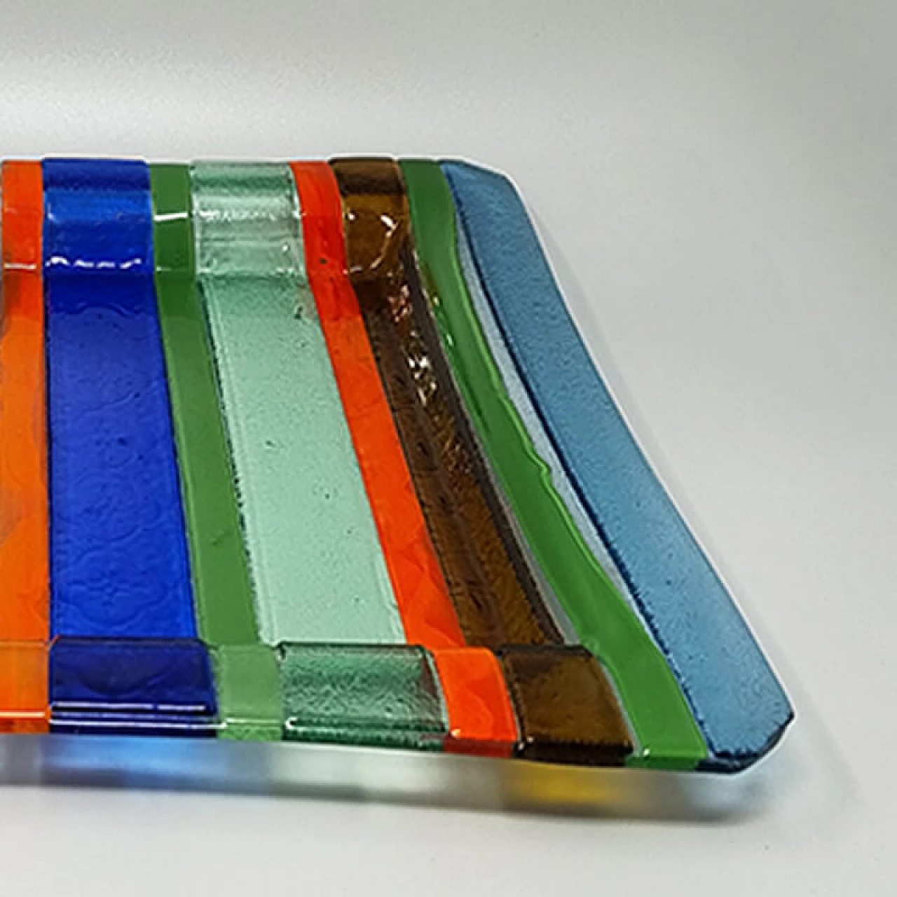 Murano glass tray by Dogi, 1960s 8