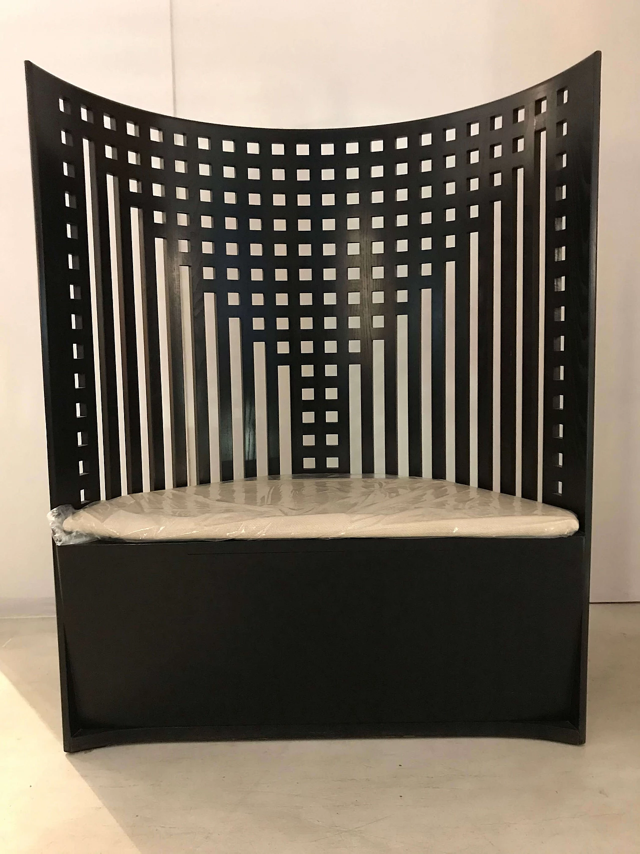 Armchair 312 Willow 1 by Charles Rennie Mackintosh for Cassina, 1978 5