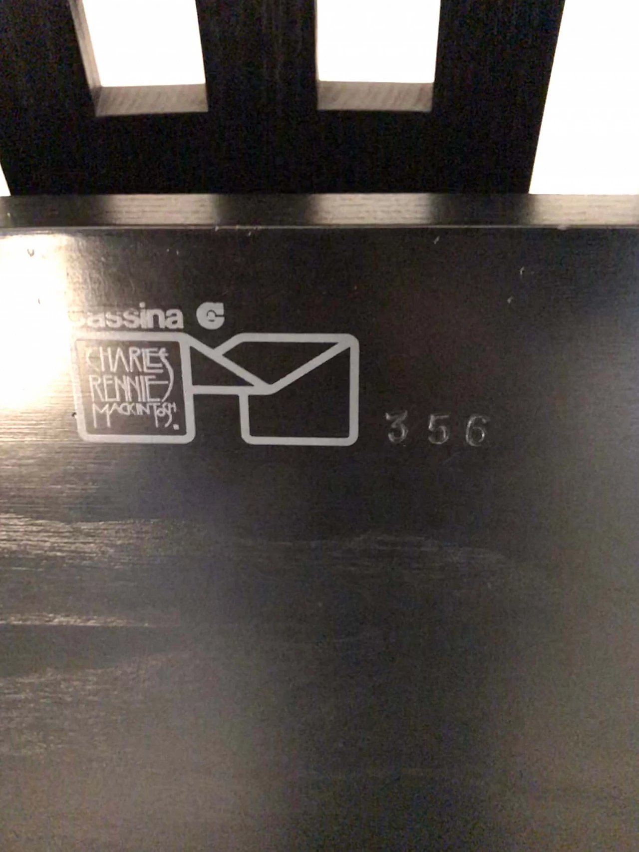 Poltrona 312 Willow 1 di Charles Rennie Mackintosh per Cassina, 1978 6