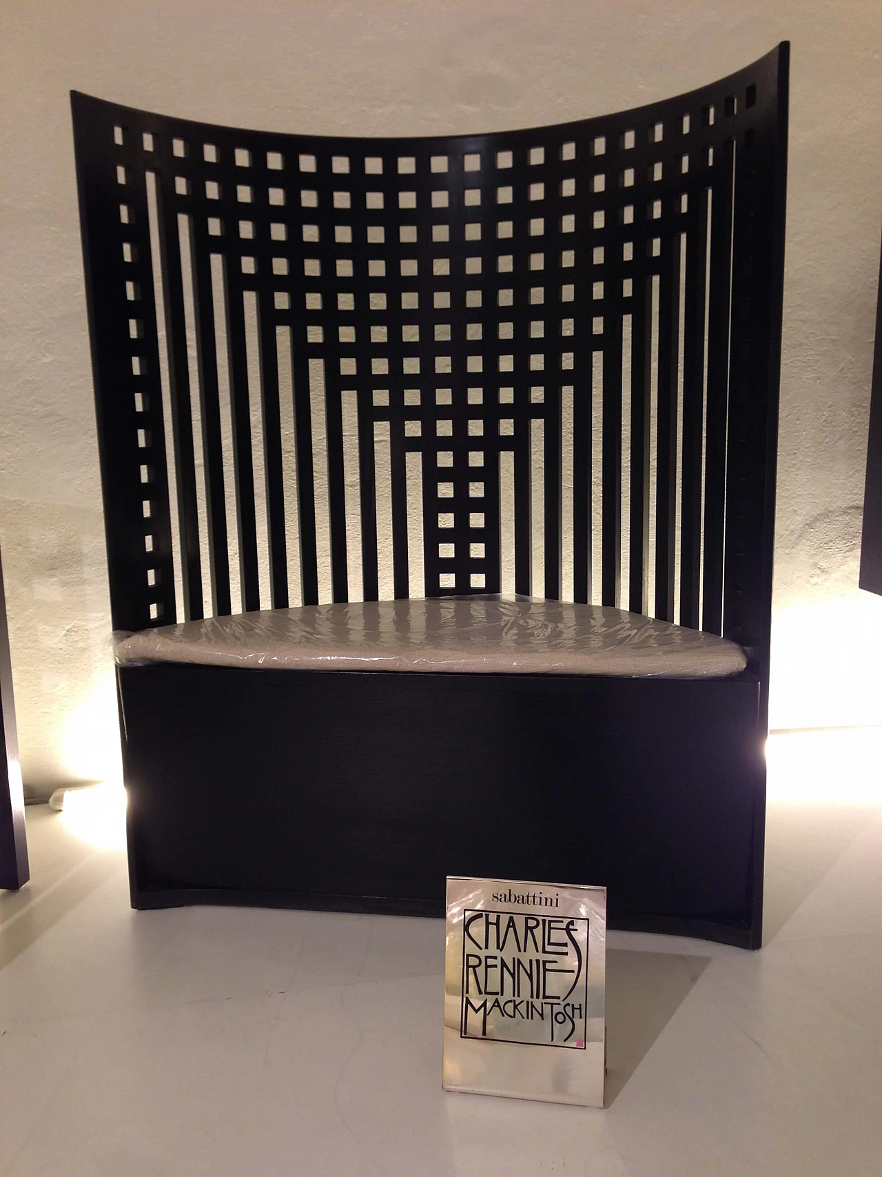 Poltrona 312 Willow 1 di Charles Rennie Mackintosh per Cassina, 1978 7