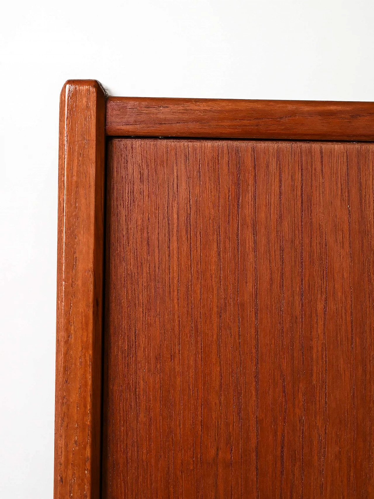 Scandinavian teak sideboard with two compartments, 1950s 7