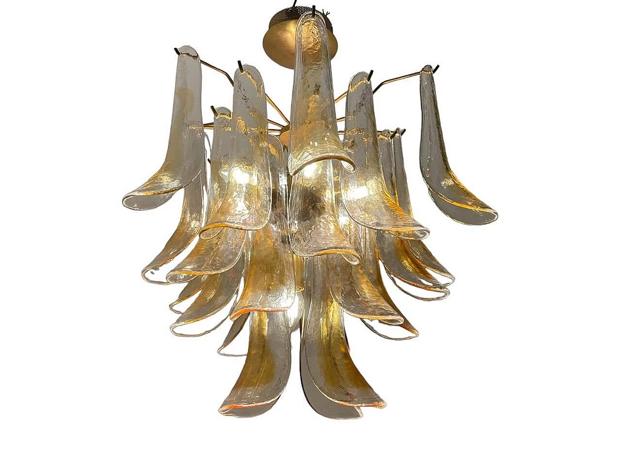 Murano glass chandelier, 1970s 1