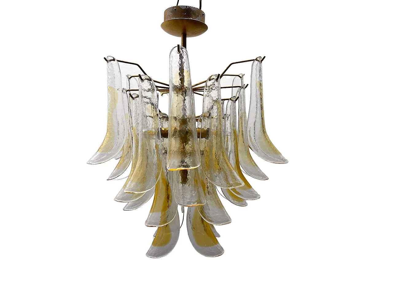 Murano glass chandelier, 1970s 2