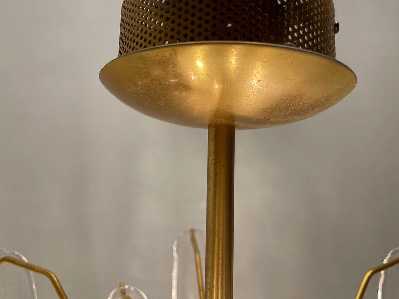 Murano glass chandelier, 1970s 5