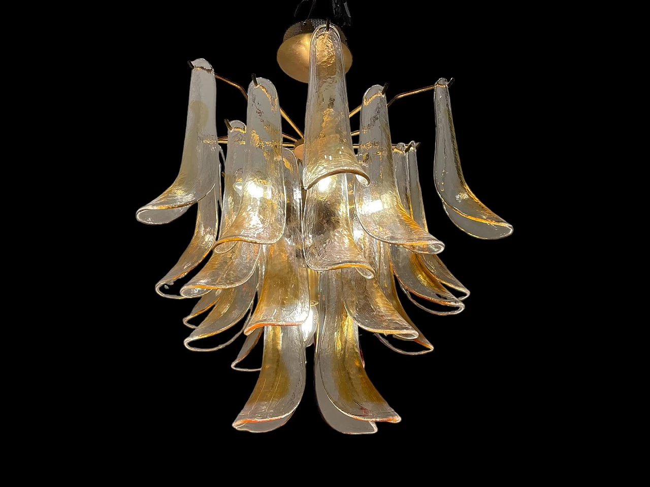 Murano glass chandelier, 1970s 13