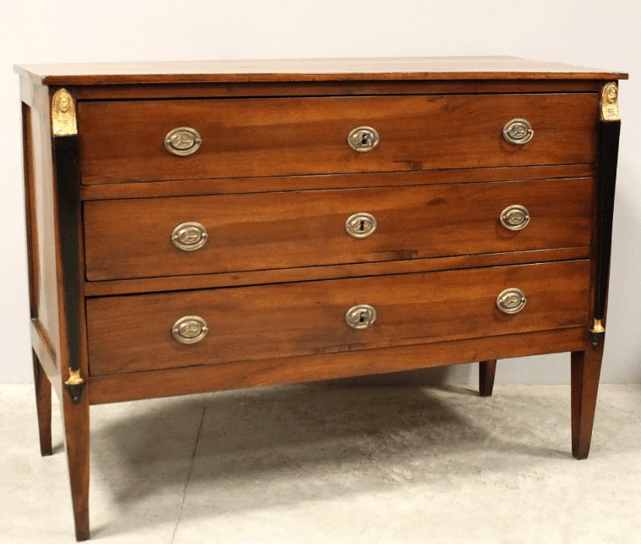 Cassettone Direttorio in noce, '700 10