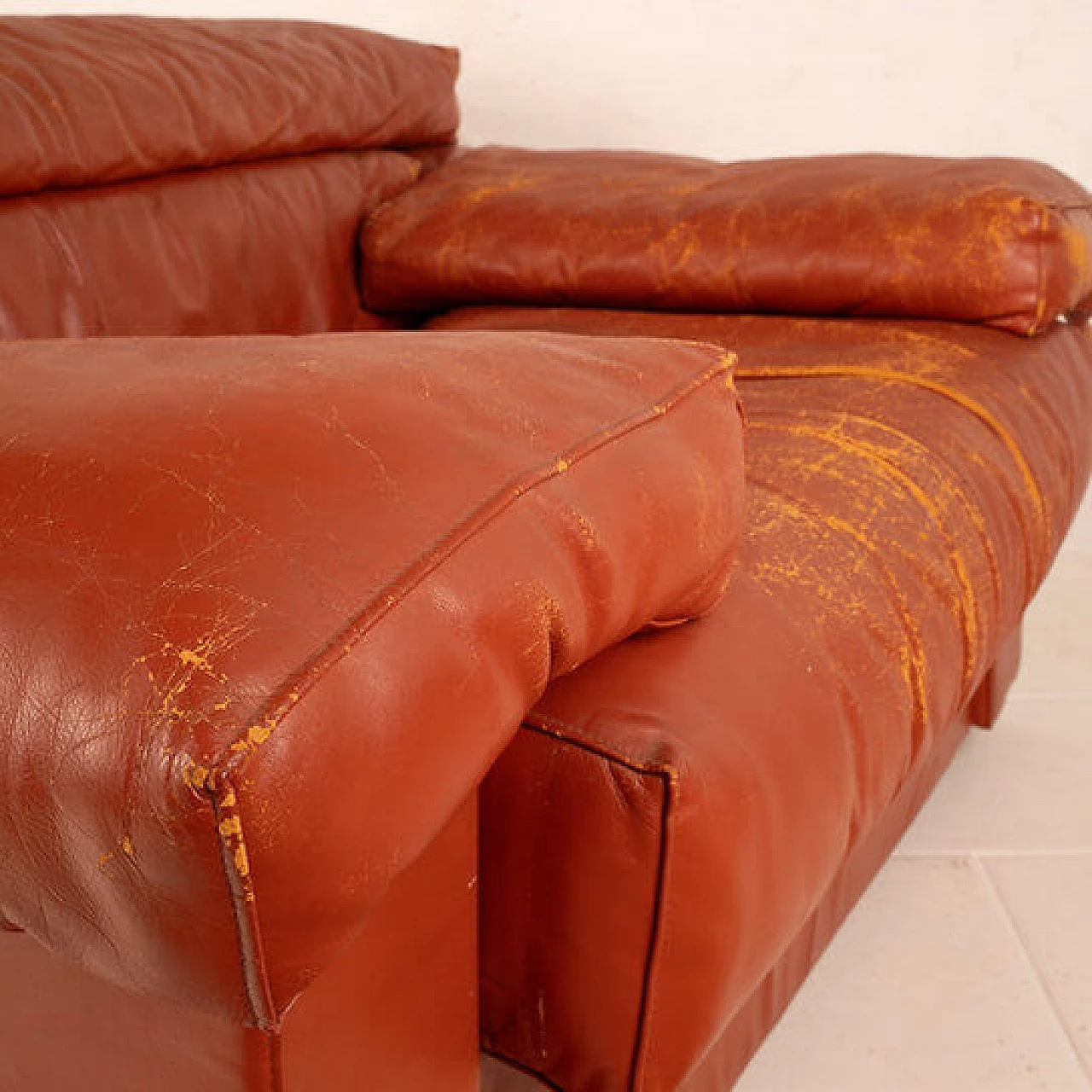 Poltrona Erasmo di Afra e Tobia Scarpa per B&B Italia, anni '70 3