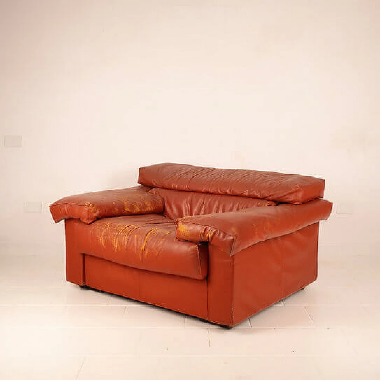 Poltrona Erasmo di Afra e Tobia Scarpa per B&B Italia, anni '70 8