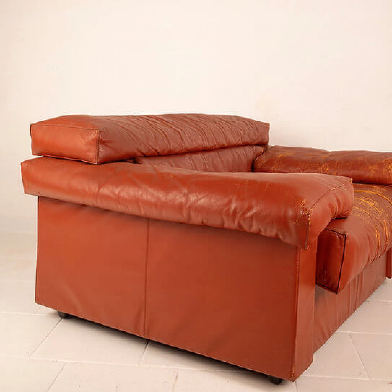 Poltrona Erasmo di Afra e Tobia Scarpa per B&B Italia, anni '70 12